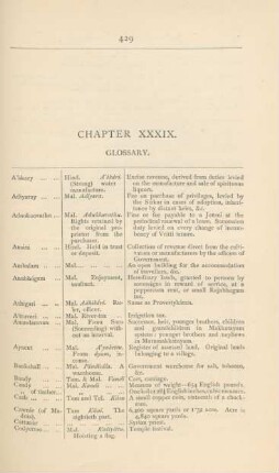 Chapter XXXIX. Glossary