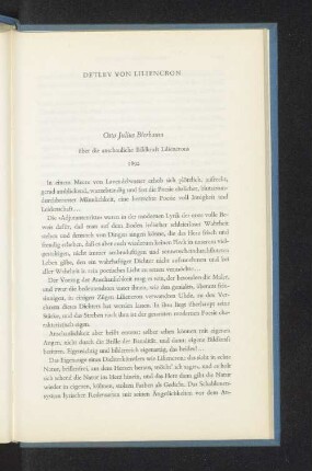 Detlev von Liliencron