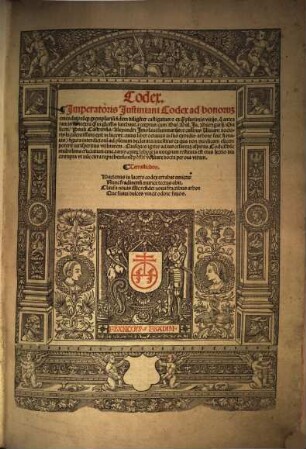Codex Iustiniani : cum apparatu