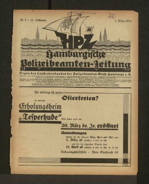 Nr. 5 / 21. Jahrgang 1. März 1931