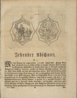 Zehender Abschnitt.