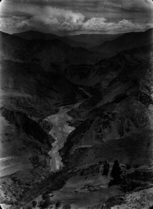 Schlucht : Schlucht des Flusses La Paz