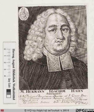Bildnis Hermann Joachim Hahn