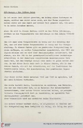 5: DDR-Design - die frühen Jahre