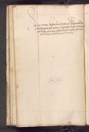 Anno 1473 …