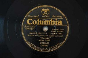 Manon Lescaut : In quelle trine morbide (In those soft silken curtains) / (Puccini)