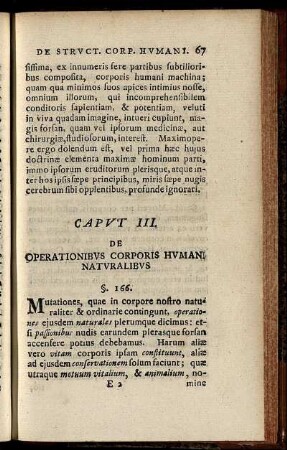 Caput III. - Caput IV.