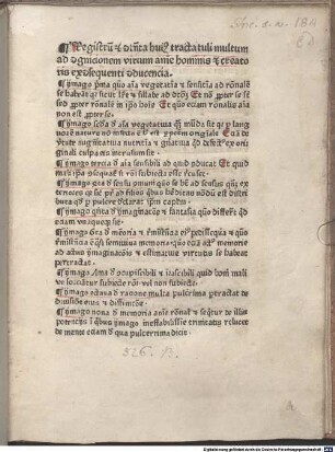 Dicta de arbore, quae dicitur ymago hominis