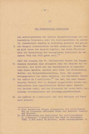 II. Die burgundische Artillerie