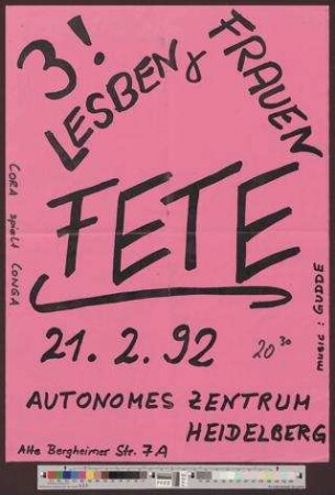 3. Lesben Frauen Fete