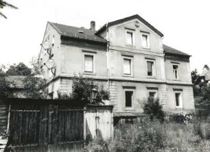 Dresden-Cossebaude, Krumme Gasse 3. Wohnhaus (1851/1900). Straßenansicht