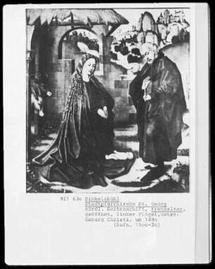 Kreuzaltar — Anbetung des Kindes