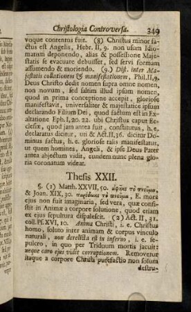 369-397, Thesis I. - V.