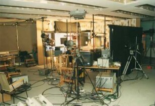 Dresden? Filmtrick zum Wiederaufbau der Frauenkirche. Studio, aufgenommen 1993