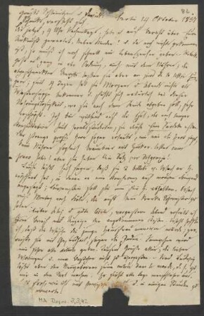 Brief an Fanny Hensel : 14.10.1837
