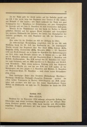 Serbien 1915