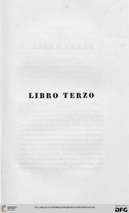 Libro terzo