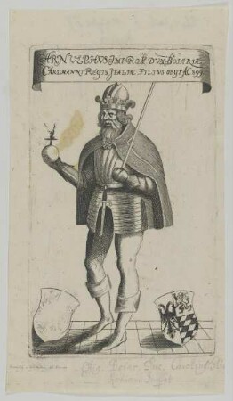 Bildnis des Arnulphus von Kärnten