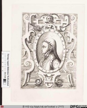 Bildnis Margarethe von Österreich, Herzogin von Parma