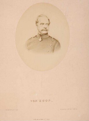 Bildnis von Albrecht Graf von Roon (1803-1879)