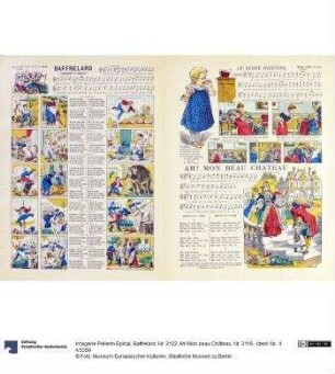 Baffrelard. Nr. 3122. Ah! Mon beau Château. Nr. 3119.
