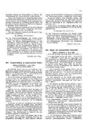 Haupt- und nebenamtlicher Unterricht : [Amtliche Erlasse] ; [Amtlicher Teil]