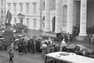 Trauerfeier für den verstorbenen Justizminister a.D. Dr. Traugott Bender in der Evangelischen Stadtkirche Karlsruhe