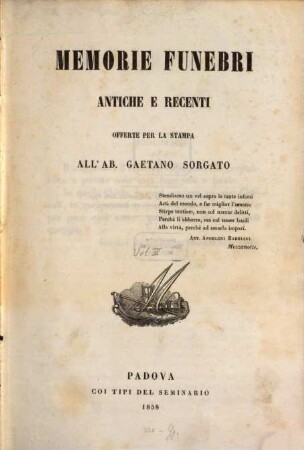 Memorie funebri antiche e recenti, 4