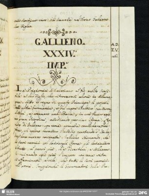 Gallieno. XXXIV.o Imp.e