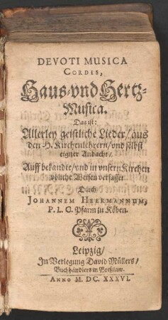 Devoti musica cordis