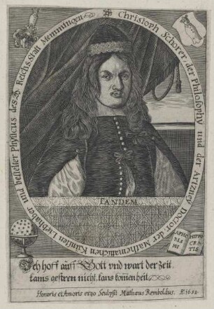 Bildnis des Christoph Schorer