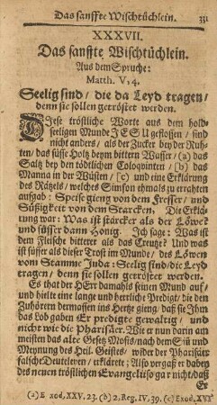XXXVII. Das sanffte Wischtüchlein