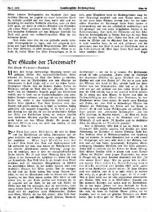 Der Glaube der Nordmarck
