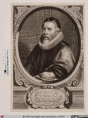 Bildnis Otto (Cornelisz.) van Veen (lat. O. Venius od. Vaenius)