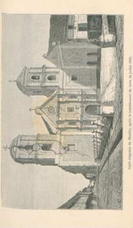 Saint-Augustin de Manille, après le tremblement de terre de juillet 1880