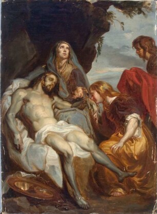 Beweinung Christi, Kopie nach Anthonis van Dyck