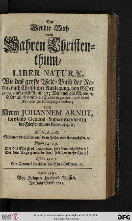 Das Vierdte Buch