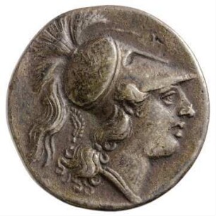 Münze, Didrachme, ca. 334 - 268 v. Chr.