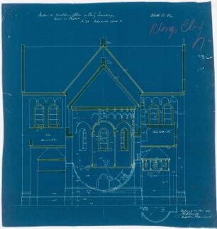 Benediktinerabtei St. Mauritius, Clerf (Clervaux): Detail des Chores 1:50