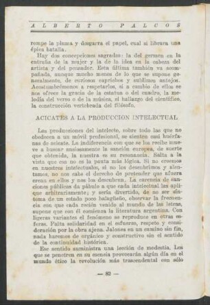 Acicates a la produccion intelectual