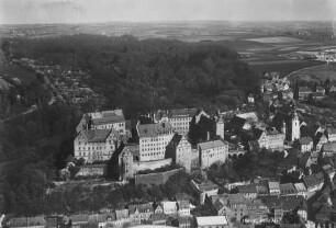 Schloss Colditz : Blickrichtung Osten