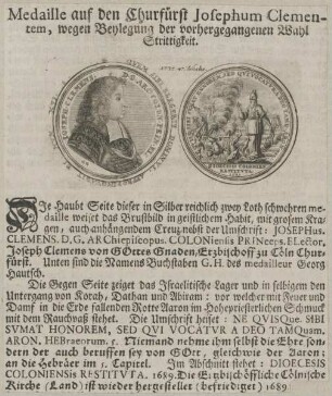 Bildnis des Joseph Clemens