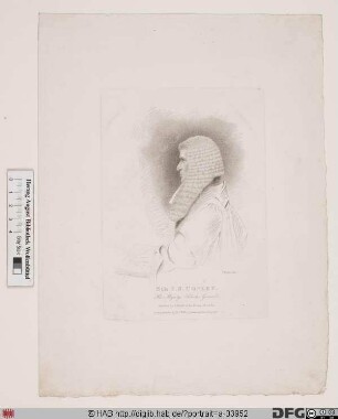 Bildnis John Singleton Copley d. J. 1827 Baron Lyndhurst