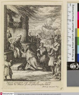 [Die Anbetung der Heiligen Drei Könige; L'Adoration des Mages]
