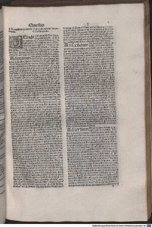 Summa theologiae : P. 3. Mit Supplementum tertiae partis Summae theologiae. [1-2], [2]