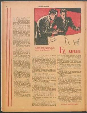 El mate de Ricardo : Cuento por Bernardo Antonio Perrone
