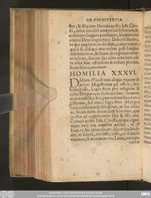 Homilia XXXVI.