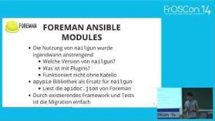 Foreman/Katello mit Ansible automatisieren