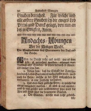 Andachts-Ubungen Vor der Heiligen Beicht