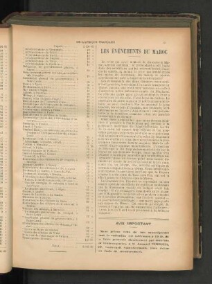 Les Événements Du Maroc.
